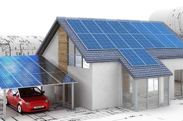 Solaranlage Haus